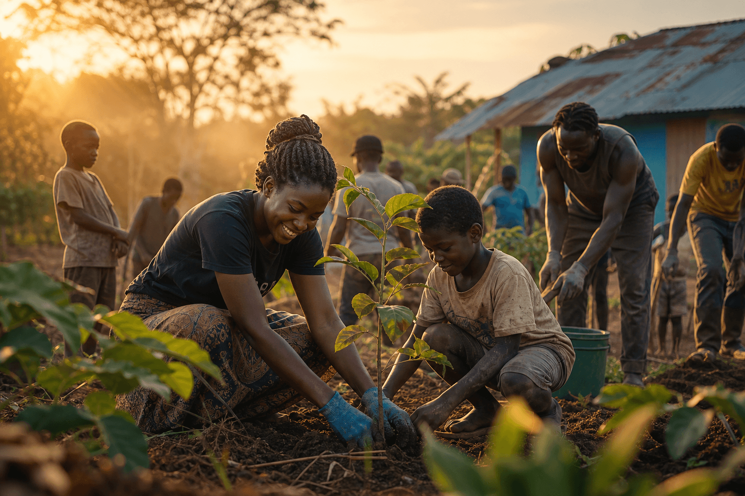 Communities collaborating on global impact projects